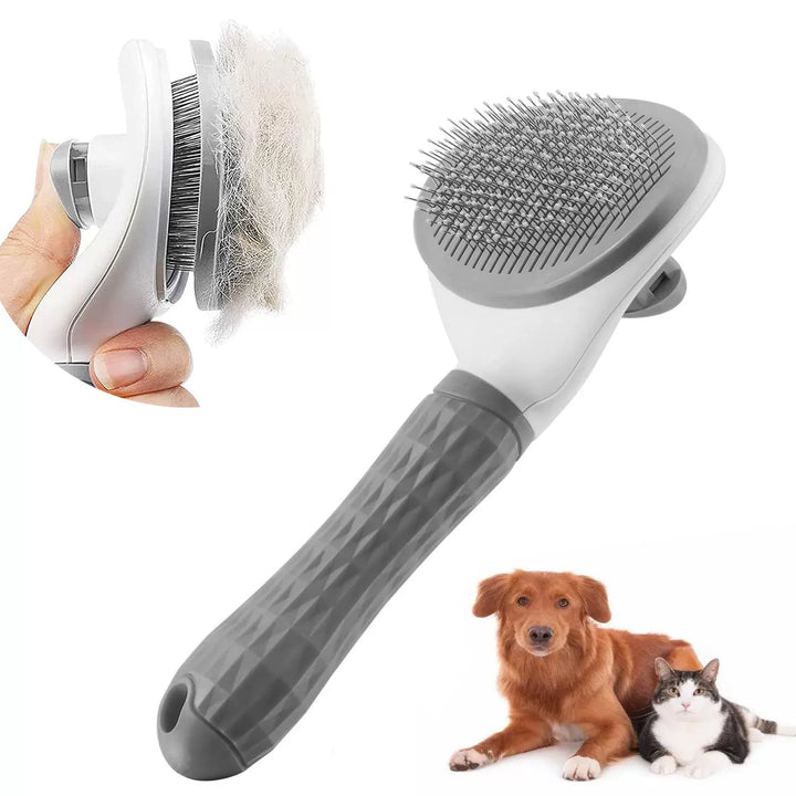 Electric Massage Comb with Spray for Pets – Anti-Frizz & Easy Bathing