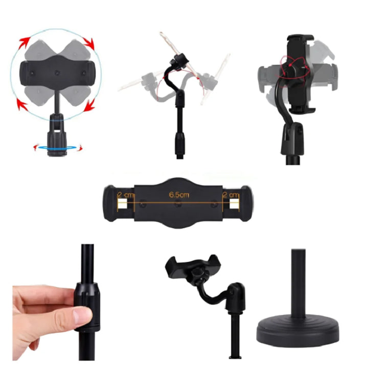 360° Adjustable Tripod Stand for Cell Phones