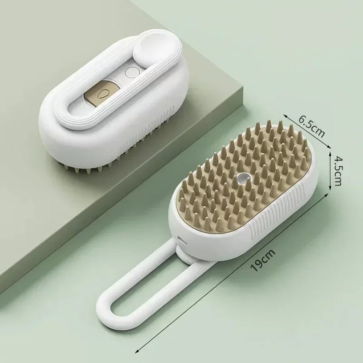 Electric Massage Comb with Spray for Pets – Anti-Frizz & Easy Bathing